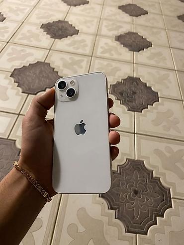 işlənmiş iphone: IPhone 13, 128 GB, Ağ, Simsiz şarj — 1