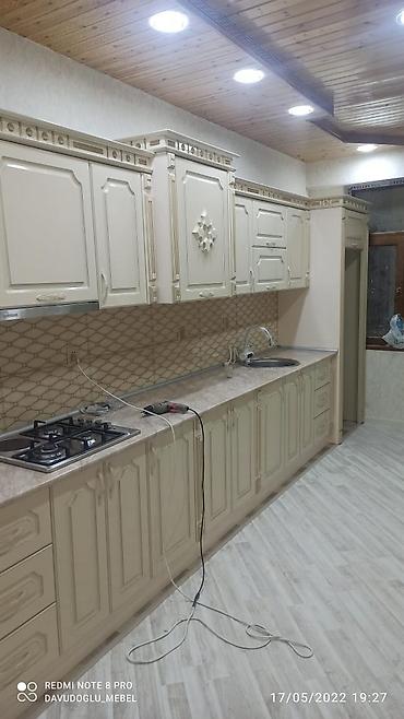 Sifarişlə mətbəx mebeli: Sifarişlə mətbəx dəsti, Özü çəkən petlələr, Mat laminat, Kredit yoxdur, Pulsuz çatdırılma, Rayonlara çatdırılma — 13