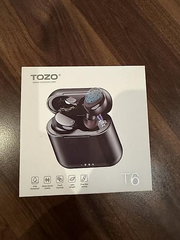 Qulaqcıqlar: TOZO T6 simsiz qulaqlıq Istifade olunmamish, lazim olmadiqi uchun — 1