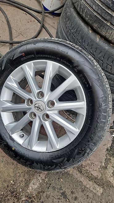 ehtiyat hisseleri: Tayota camry 215/60/16 işlənmişdi yaxşı vəziyyədədi diski təkər bir — 1