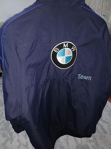 толстовка bmw: Куртка BMW Sauber F1 Team, размер L. - Темно‑синий цвет, контрастный — 3