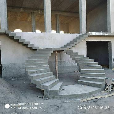 Обшивка лестниц: Леснитса тепкич куямиз бетондан — 24