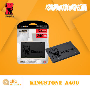 hard disk pc: Brand : Kingstone Model: A400 Təyinat: Pc & Noutbuk Status: Yeni