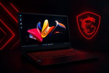 Ноутбуки: Ноутбук, MSI, 16 ГБ ОЗУ, Intel Core i5, Б/у, Игровой, память SSD