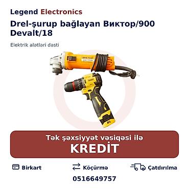 cekic 2018 cekic 2018: Elan başlığı: Drel-şurup bağlayan Виктор/900 Devalt/18 Legend — 1