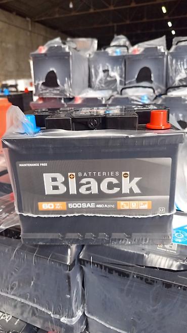 yuk: Black Batteries avtomobil akkumulyatoru - Tutum: 60 Ah (12V) - Soyuq — 1