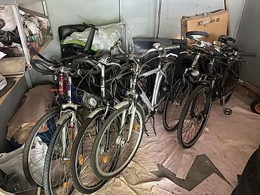 Şəhər velosipedləri: Müxtəlif tip və ölçülərdə velosipedlər - Şəhər, treking, dağ və uşaq — 8