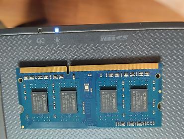 4gb ddr3 notebook ram: Kingston SO-DIMM laptop operativ yaddaş modulu - Növ: DDR3 SO-DIMM — 2