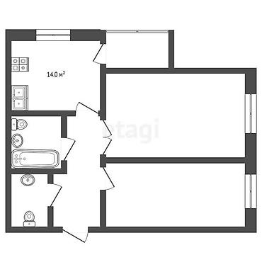 Продажа квартир: 2 комнаты, 67 м², Элитка, 11 этаж, Дизайнерский ремонт at lalafo.kg — 13 Продажа квартир: 2 комнаты, 67 м², Элитка, 11 этаж, Дизайнерский ремонт — 13