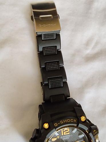 Ručni satovi: Casio G-Shock muški ručni sat – Mudmaster stil, crno-zlatni - Robusno — 7