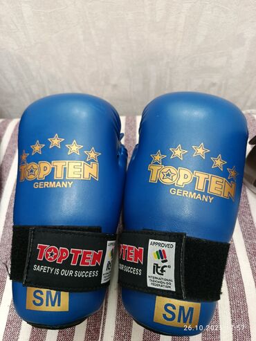 тактические перчатки: Перчатки для тхэквондо TOP TEN модель, сертифицированная ITF. - Цвет
