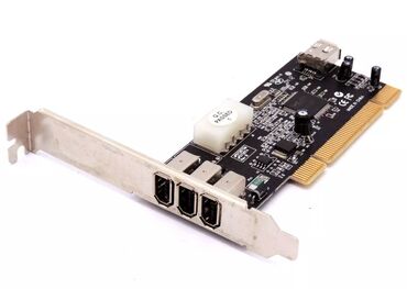 внешняя звуковая карта: Vivanco 14051 NEC PCI USB FireWire Adapter 3+1 Controller Card