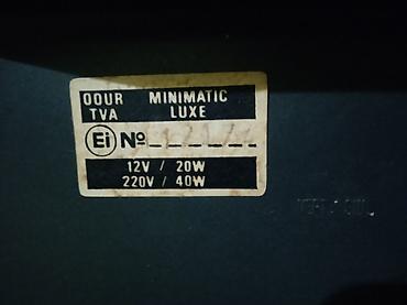 elektronska: Mali crno-beli TV Ei Niš – MinimatIc Luxe, idealan za retro kafane i — 6