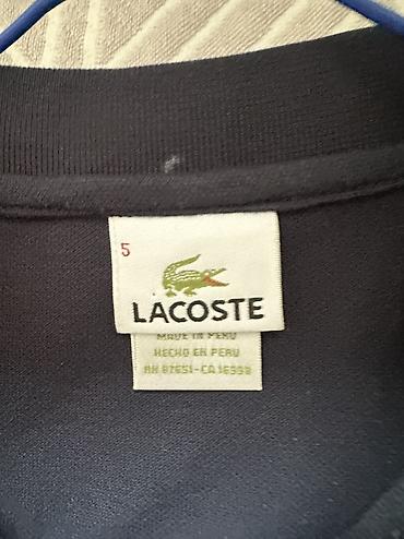 pull and: Мужская футболка, L, Lacoste, Новый, цвет - Синий, Самовывоз, Платная доставка — 2