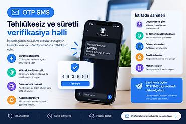 Xidmətlər: 📲 **OTP SMS XİDMƏTİ — SÜRƏTLİ VƏ ETİBARLI SMS DOĞRULAMA** — 1