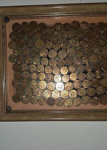 home decor ruma: Unikatna zidna slika od kovanica – ručna izrada - Materijal — 3