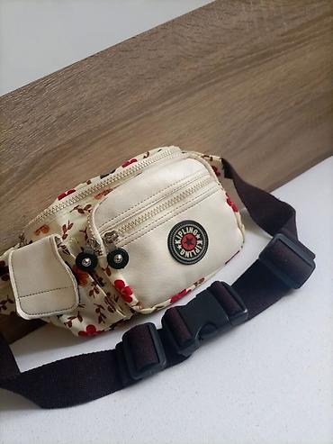 Torbe: Kipling torbica za struk (fanny pack/waist bag) 1 - Dizajn: krem — 1