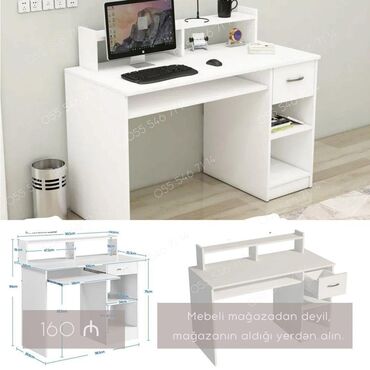 Ev üçün digər mebel: Kompüter masası, Yeni