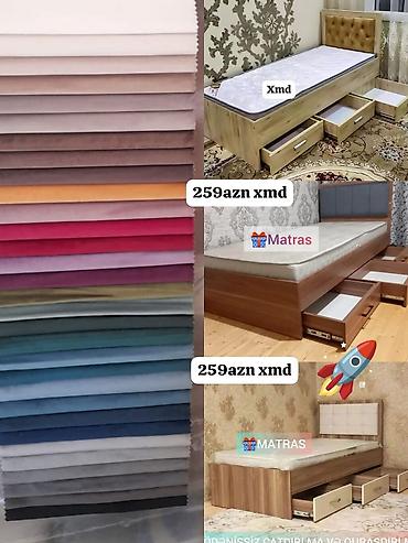 siyirmeli dolablar: Yeni, Təknəfərlik çarpayı, Matras ilə, Siyirməli — 1