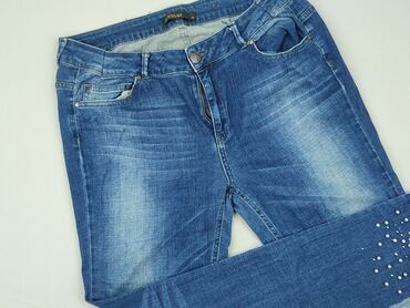 jeansy damskie podarte: SuperStar, Jeans for women, size XL (EU 42)