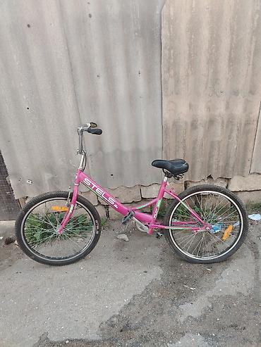 Velosipedlər: İşlənmiş İki təkərli Uşaq velosipedi Stels, 24", sürətlərin sayı: 14, Ünvandan götürmə — 1