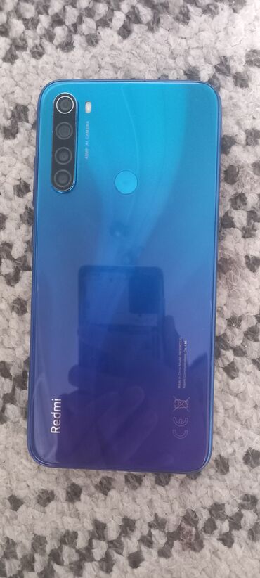 Redmi: Redmi, Redmi Note 8, Б/у, 64 ГБ, цвет - Синий, 1 SIM, 2 SIM