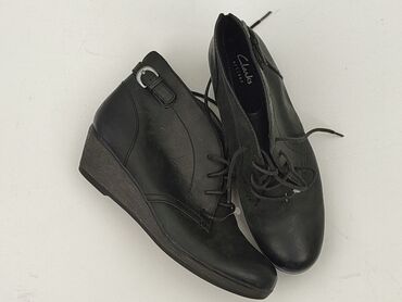 Clarks, High boots for women, 39, condition - Very good