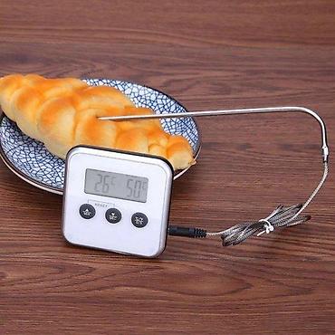 termometar za merenje temperature vode: DIGITALNI TERMOMETAR ALARM TAJMER UBODNI FRITEZA MESO | Termometar — 2