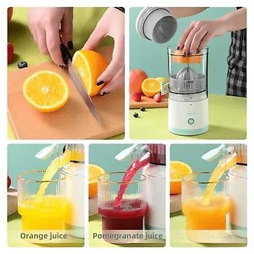 audio oglasi: Multifunkcionalni električni sokovnik za citruse NOVO. Opis proizvoda — 6