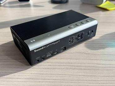 komputer korpusu: İşlənmiş Creative Kolonka, Növ - Portativ, rəng - Qara — 3