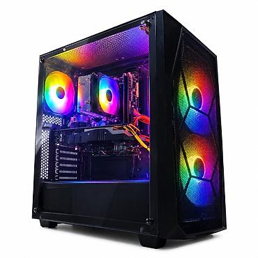 Стол компьютерлери, жумуш станциялары: 🔥 ИГРОВОЙ ПК С RGB-ПОДСВЕТКОЙ — 19000 СОМ 🔥 💻 Продаю красивый — 3