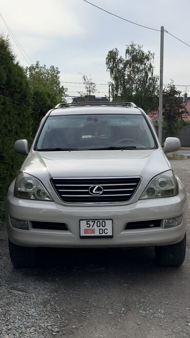 бишкек авто салон: Lexus GX: 2003 г., 4.7 л, Автомат, Бензин, Жол тандабас