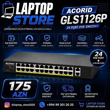 akses point: 🚀 Şəbəkənizi daha güclü və stabil edin! 🔥 ACORID GLS1126P – 24+2 Port — 1