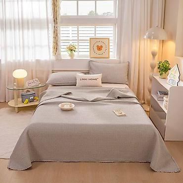 bed sheets: Покрывало и наволочки LINXI HOME в корейском стиле Оптом и в розницу — 1