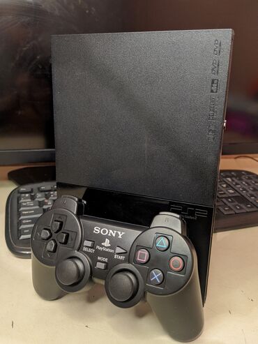 ретро приставка: Продаю PlayStation 2 slim в отличном состоянии, не чипованная, на