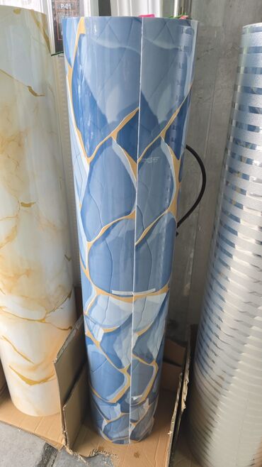 Vinil divar kağızı, oboy: Mərmər effekti verən PVC divar panelləri. 1.Arxası özü — 20