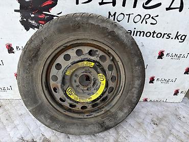d 110: Колесо летнее на штампованном диске R17 - Размер шины: T165/80 R17 — 6