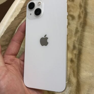 продам айфон 10: IPhone 13, Колдонулган, 256 ГБ, Ак, Каптама, 83 %