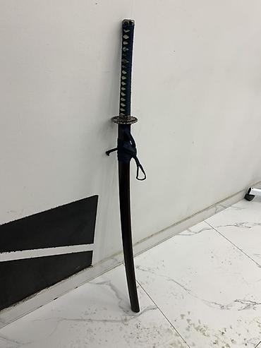 Коллекционные ножи: Катана с ножнами - Классическая изогнутая сталь, однолезвийное — 8