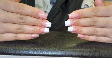 Manikür, pedikür: Forma gel tipsi gel qaynağı gellak şellak Şekillerin hamısı öz əl — 11