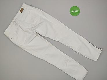 low waist: Spodnie materiałowe damskie, rozmiar S — 3