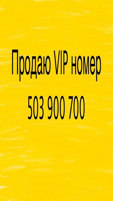SIM-карты: VIP номер 503 900 700