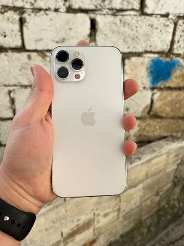 apple iphone 12 pro max: IPhone 12 Pro Max, 256 GB, Ağ, Barmaq izi, Simsiz şarj, Face ID