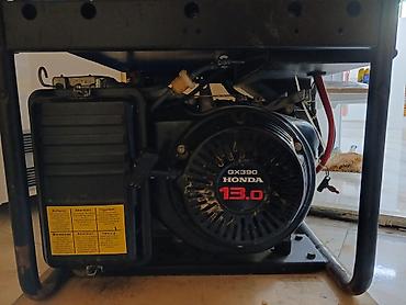 generator satilir: Benzinlə işləyən elektrik generatoru - Mühərrik: Honda GX390, 13.0 — 4