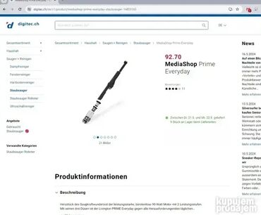 Ručni usisivači: *** AKCIJA *** 1221 Usisivač Livington PRIME Everyday White Potpuno — 4