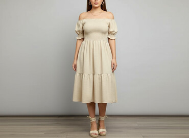 sukienka damska na komunię plus size: Sukienka damska, rozmiar S