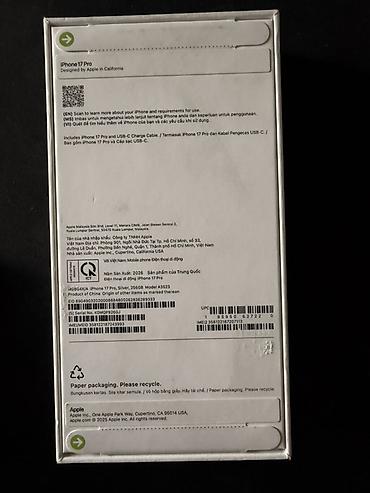 iphone 14 128: IPhone 17 Pro, Новый, 256 ГБ, Серебристый, Коробка, 100 % — 2