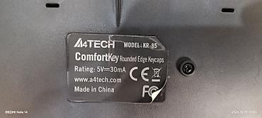 macbook m3: Клавиатура, A4Tech, Проводное подключение, Размер: 100% — 4