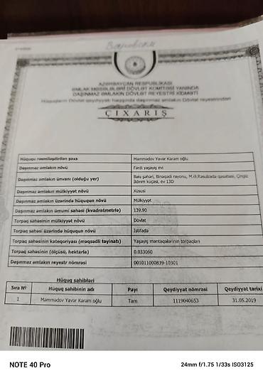 ulguc satisi: 5 otaqlı, 140 kv. m, Orta təmir — 1
