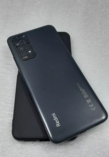 охладитель телефона: Redmi, Redmi 11 Prime 4G, Б/у, 128 ГБ, цвет - Черный, 2 SIM